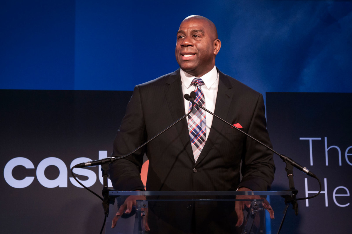Magic Johnson at Castlight