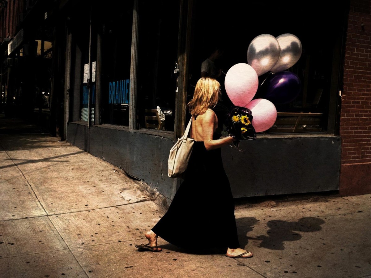 Flowers and Balloons