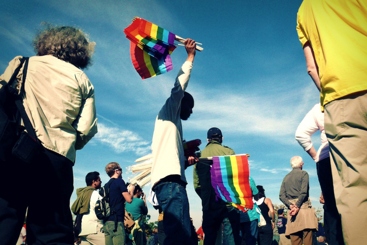 Photojournalism Gay Flag