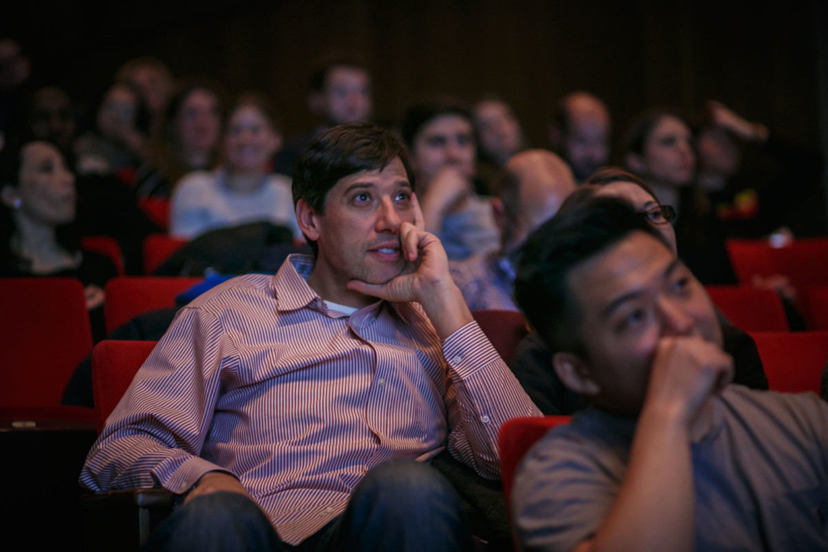 New York Tech Meet Up, paying attention